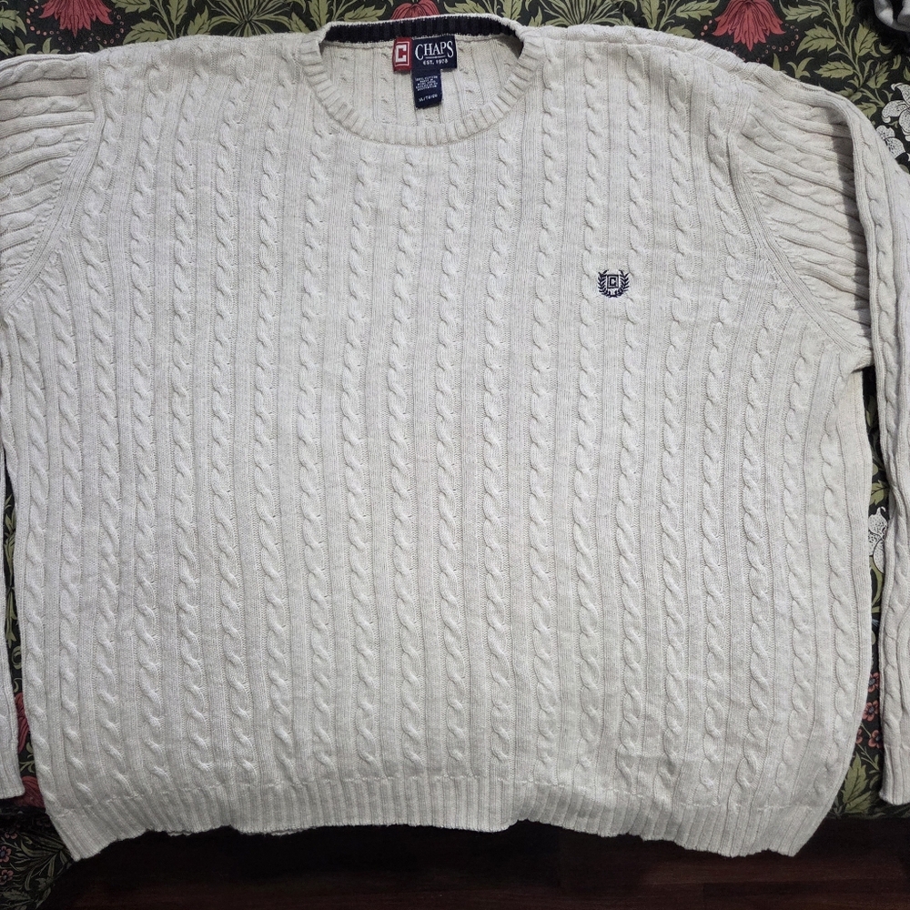 Men's Chaps Sweater Size XL